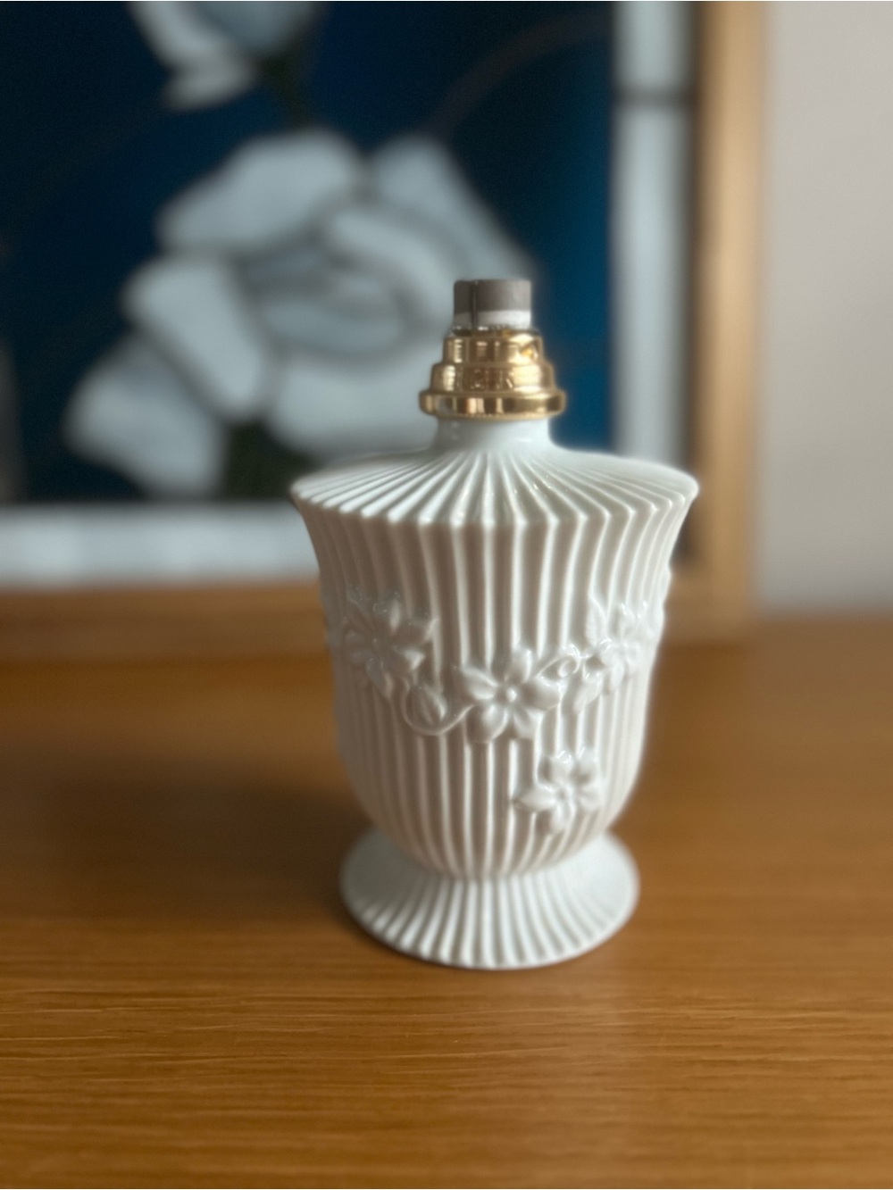 Arterio Limoges Lampe Berger Oil Lamp Diffusor White Porcelain